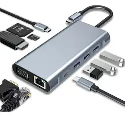 Falabella Hub Usb C Adaptador Multipuerto 11 En 1 Para Macbook Windows oferta