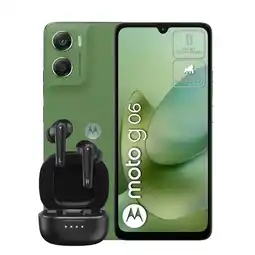 Falabella Celular G06 4Gb RAM 128Gb Verde + Audifonos Genius oferta