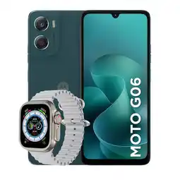 Falabella Celular G06 4Gb RAM 128Gb Azul + Smartwatch Mobula H8 Ultra oferta