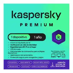 Falabella Antivirus Premium 1 Dispositivo - 1 Año oferta
