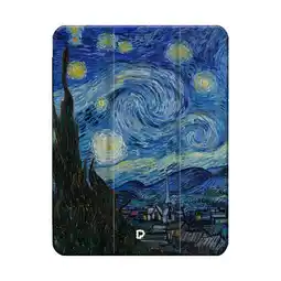 Falabella Funda Plegable para iPad Air 5ta Generación Diseño La Noche Estrellada oferta