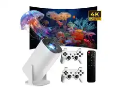 Falabella Proyector Smart P 30 Max Pro 4k Android 11 Wifi 5g + 2 Controles oferta