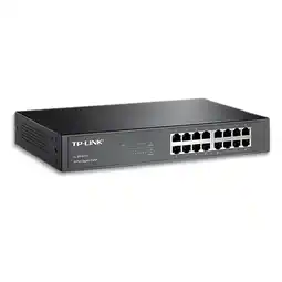 Falabella SWITCH TP-LINK TL-SG1016D 16 PUERTOS 10/100/1000 GIGABIT RACKMOUNT oferta