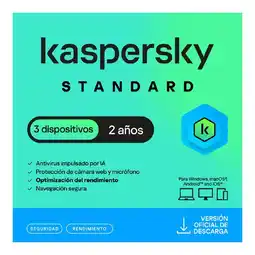 Falabella Antivirus Standard 3 Dispositivos - 2 Años oferta