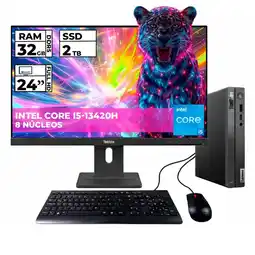 Falabella THINKCENTRE NEO 50Q I5 32GB 2TB + MONITOR 24″ FHD oferta