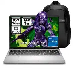 Falabella PORTÁTIL DC15250 CORE I7 1355U 16 GB RAM 1 TB SSD 15,6″ FHD COLOR PLATINUM SILVER oferta