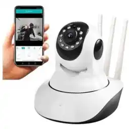 Falabella Camara robotica de seguridad wifi 3 antenas vision nocturna oferta