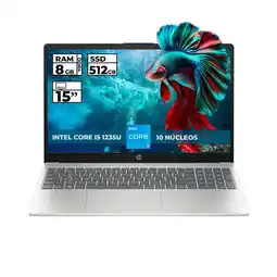 Falabella PORTÁTIL 15-FD0158LA INTEL I5 1235U 8GB 512GB SSD 15.6 PLATEADO oferta