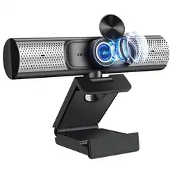 Falabella Camara Webcam 4k Auto Enfoque 30fps Micrófono Conexion Usb Negro oferta