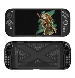 Falabella Acrilico Protector Rigido Negro Compatible Con Switch 2 oferta
