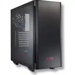 Falabella CAJA ATX INVADER / 2 COOLER / VIDRIO TEMPLADO / NEGRO oferta