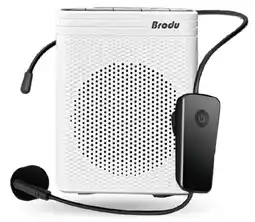 Falabella Amplificador De Voz Portátil Bluetooth Con Micrófono Inalámbrico Diadema Blanco Blanco oferta