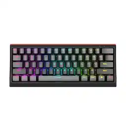 Falabella Teclado Mecánico Gamer Gmt-962r 60% Switch Rojo oferta