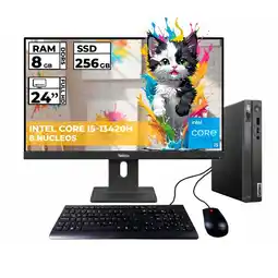 Falabella THINKCENTRE NEO 50Q I5 8GB 256GB + MONITOR 24″ FHD oferta