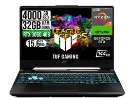 Falabella TUF GAMING AMD RYZEN 7-7445HS RTX 3050 4GB SSD 4TB RAM 32GB LED 15,6 FHD 144Hz oferta