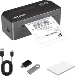 Falabella Impresora Termica de Etiquetas 4x6 Joysea Bluetooh Envio Bluetooh Negro oferta