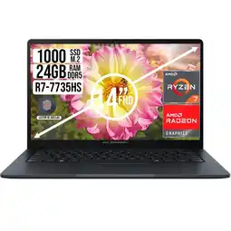 Falabella PORTATIL EXPERTBOOK AMD RYZEN 7-7735HS SSD 1TB RAM 24GB 14 FHD oferta