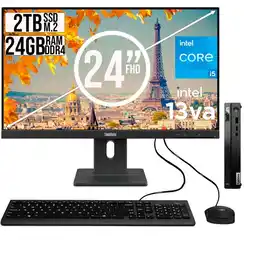Falabella COMPUTADOR TINY INTEL CORE I5-13420H SSD 2TB RAM 24GB 24 FHD E24-40 oferta