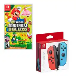 Falabella Control Switch Joy-con Neon Con Juego New Super Mario Bros U oferta