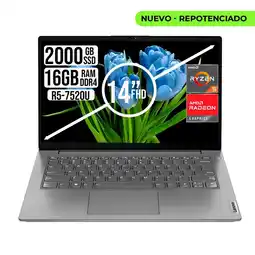 Falabella PORTATIL V14 G4 RYZEN 5 7520U SSD 2TB RAM 16GB FHD 14 oferta