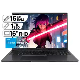 Falabella PORTATIL X1605VA-MB2667 INTEL CORE I5 13420H 16GB SSD1TB 16 oferta