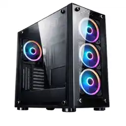 Falabella Chasis Gamer Vidrio Templado G8012 ATX Micro ATX oferta