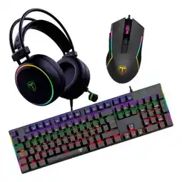 Falabella Combo Gamer 3 En 1 Teclado, Mouse, Diadema T-tgs009 oferta