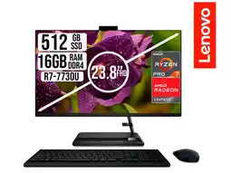 Falabella TODO EN UNO RYZEN 7-7730U SSD 512GB RAM 16GB LED 23,8 LED NEGRO oferta