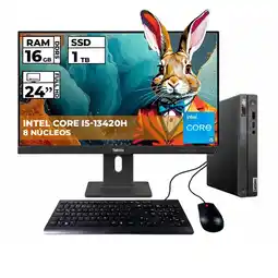 Falabella THINKCENTRE NEO 50Q I5 16GB 1TB + MONITOR 24″ FHD oferta