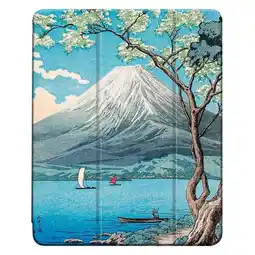 Falabella Funda Plegable para iPad Pro 12.9 Pulgadas 6ta Gen Diseño Monte Fuji oferta