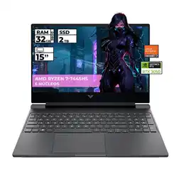 Falabella PORTATIL GAMER VICTUS RYZEN 7-7445HS RTX 3050 32GB 2TB SSD FHD 15.6'' oferta