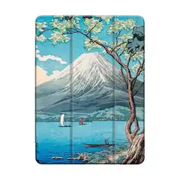 Falabella Funda Plegable para iPad 8va Generación Diseño Monte Fuji oferta