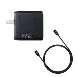 Falabella CARGADOR 65W NEGRO + CABLE USB-C A USB-C 3.0 2mt oferta