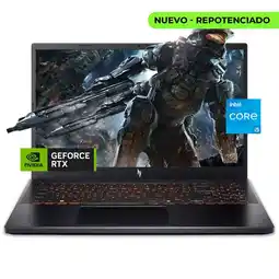 Falabella PORTATIL GAMER NITRO V15 / CORE I5 13420H / RTX 5050 8GB / 32GB RAM / SSD 2TB / 15,6 FHD 165HZ oferta