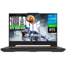 Falabella PORTATIL TUF INTEL CORE 5-210H RTX 3050 6GB SSD 2TB RAM 16GB 16 WUXGA 144HZ oferta
