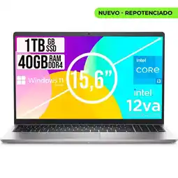 Falabella PORTATIL INSPIRON INTEL CORE I3 1215U SSD 1TB RAM 40GB LED 15,6 LIC W11 HOME oferta