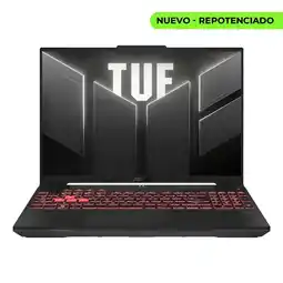 Falabella Portátil TUF A16 - RYZEN 7 7445HS - 64GB RAM - 2TB SSD - RTX 4050 6GB - 16” - FA607NUG -GAMER oferta