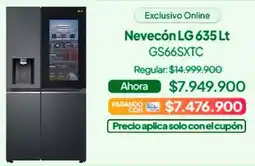 Jumbo LG Nevecón 635 Lt oferta