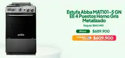 Jumbo Abba estufa MATI01-5 GN EE 4 Puestos Horno oferta