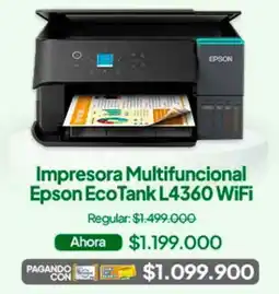 Jumbo Epson EcoTank L4360 WiFi oferta