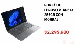 Claro Lenovo V14G5 i3 portatil oferta