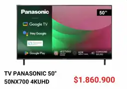 Claro Panasonic TV 50" 4K UHD oferta