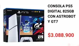 Claro PS5 consola digital con astrobot oferta
