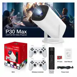 Falabella Proyector Android 4K P30MAX Apps Juegos 2 Controles oferta