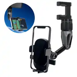 Falabella Soporte Holder Celular Espejo Retrovisor Carro 360 Rotación A-802 oferta