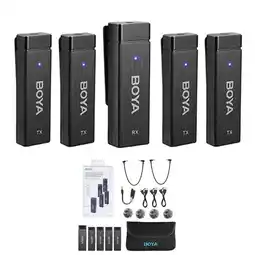 Falabella Micrófono BY-W4 para 4 Personas oferta