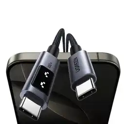 Falabella Cable Carga Rápida Pantalla LED Inteligente / USB-C 100W Celular Tablet oferta