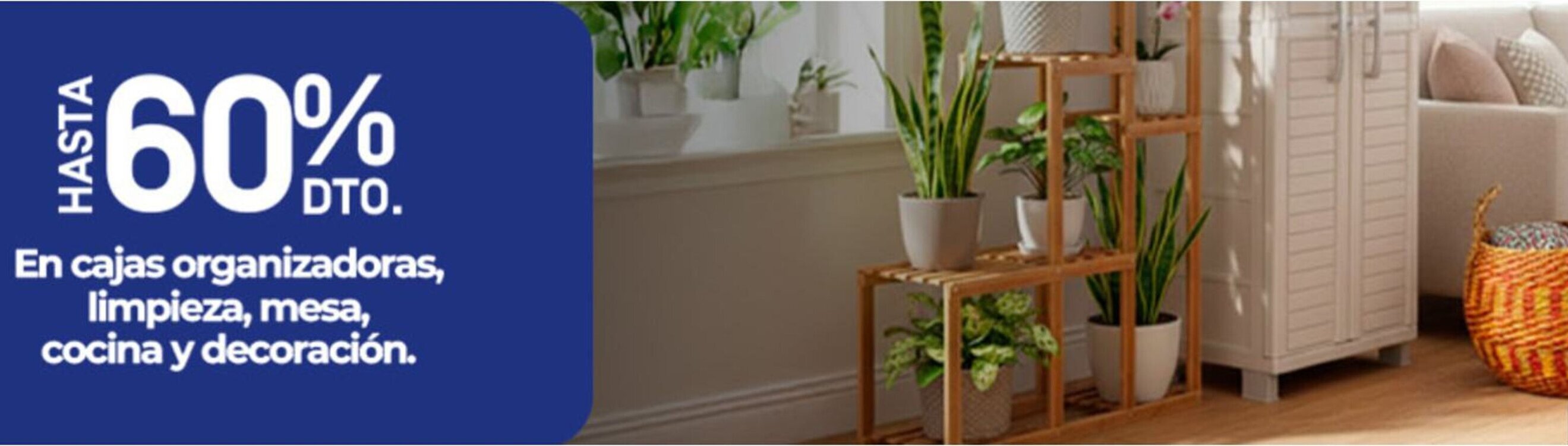 Easy En cajas organizadoras, limpieza, mesa, cocina y decoración oferta