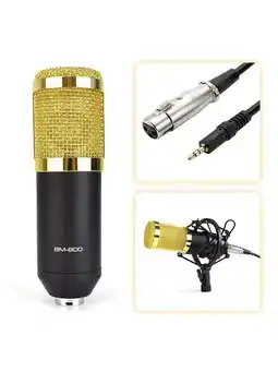 Falabella Microfono Condensador Profesional Bm-800 Studio + Accesorios oferta