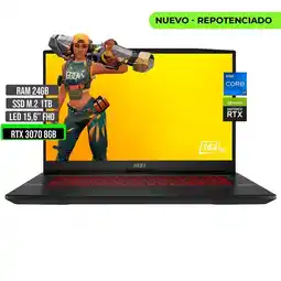 Falabella Portátil Intel Core i7 12700H RTX 3070 24GB RAM 1TB SSD 15.6 FHD oferta